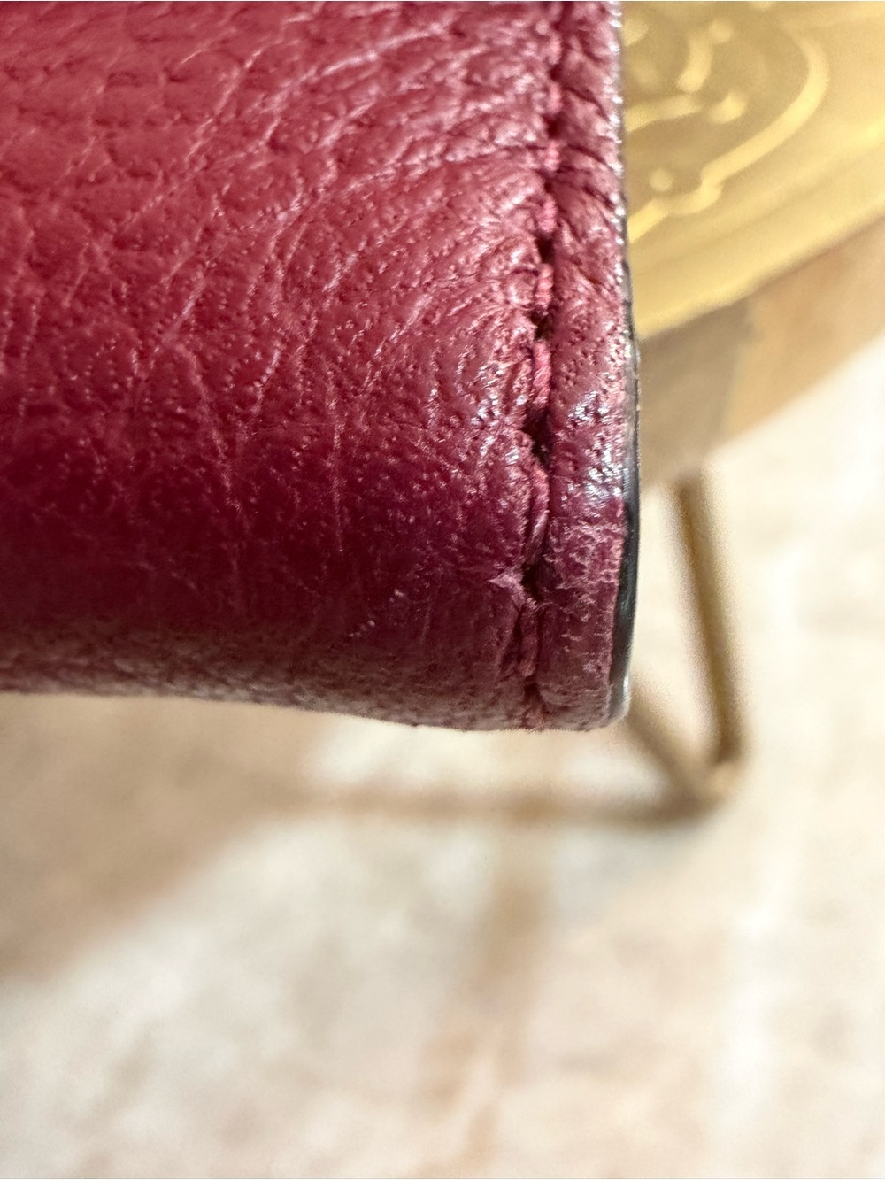 Kate Spade Jackson Street Meredith Wallet in Fig Jam Red GUC - Picture 16 of 16